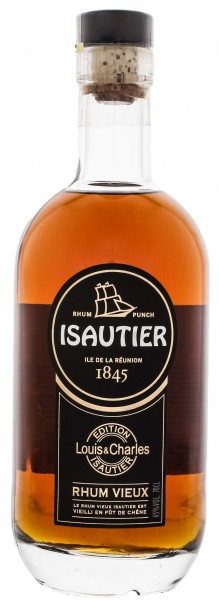 Isautier Edition Louis & Charles Vieux Rhum 0,7 Liter 45%