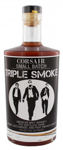 Corsair Triple Smoke American Malt Whiskey 0,7 Liter 40%
