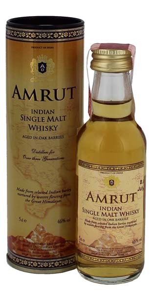 Amrut - Miniatur - Indien 0,05L