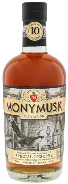 Monymusk Plantation 10YO Special Reserve Rum 0,7 Liter 40%