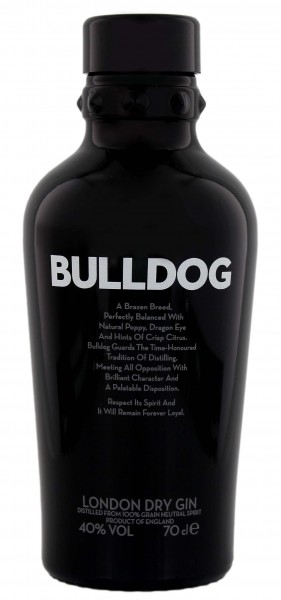 Bulldog Gin 0,7 Liter 