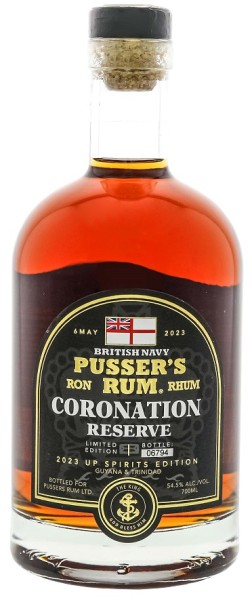 Pussers Coronation Reserve Rum 0,7 Liter 40%