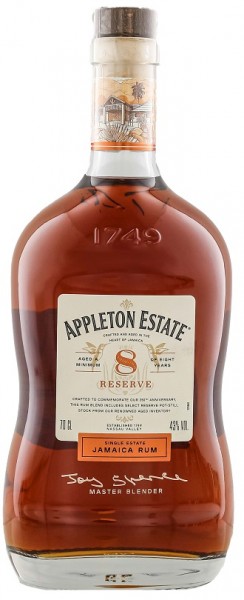 Appleton Estate 8YO Reserve Rum 0,7 Liter 43%