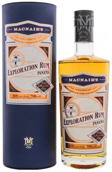 MacNairs 7YO Peated Exploration Panama Rum 0,7 Liter 46%