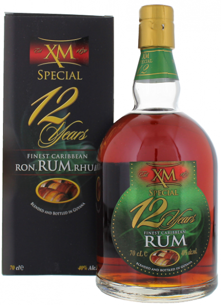 XM 12YO Special Rum 0,7 Liter 40%