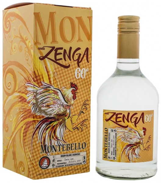 Montebello Cuvee Zenga White Agricole Rum 0,7 Liter 60%