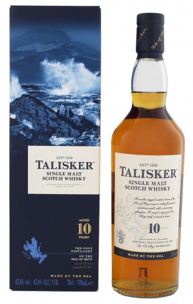 Talisker 10YO Single Malt Scotch Whisky 0,7 Liter 45,8%