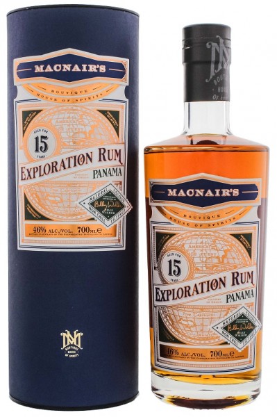 MacNairs 15YO Exploration Panama Rum 0,7 Liter 46%
