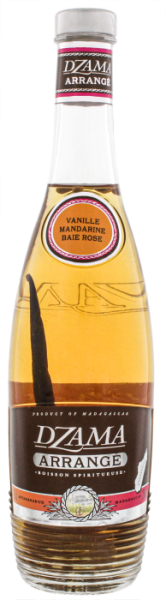 Dzama Arrange Vanille Mandarine Baie Rose 0,5 Liter 25%