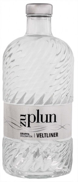 Zu Plun Veltliner Dolomiten Grappa 0,5 Liter 42% Vol.