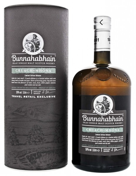 Bunnahabhain Cruach-Mhòna Islay Single Malt Whisky 1 Liter 50%