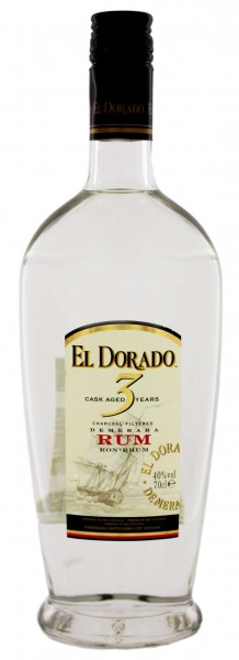 El Dorado 3YO Rum 0,7 Liter 40%