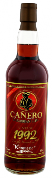Canero Vintage 1992 Single Cask Rum 0,7 Liter