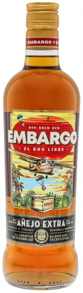 Embargo Extra Anejo Rum 0,7 Liter 40%