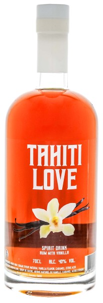 Tahiti Love Vanilla (rumbasis) 0,7 Liter 40%