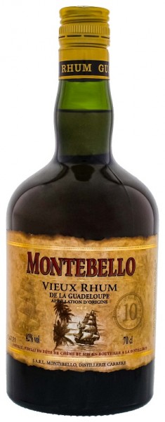 Montebello 10YO Rum 0,7 Liter 42%