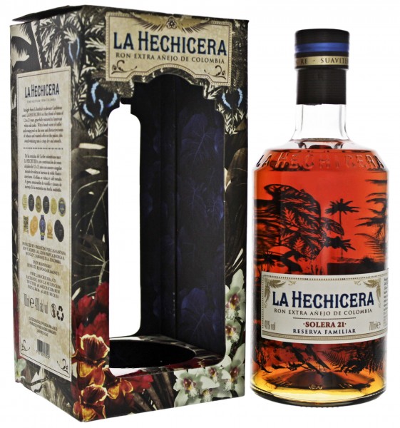 La Hechicera Extra Anejo Solera 21 Reserva Rum 0,7 Liter 40% 
