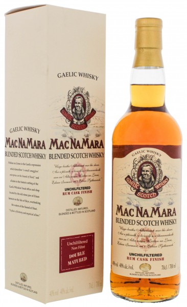 MacNaMara Rum Finish Blended Whisky 0,7 Liter 40%