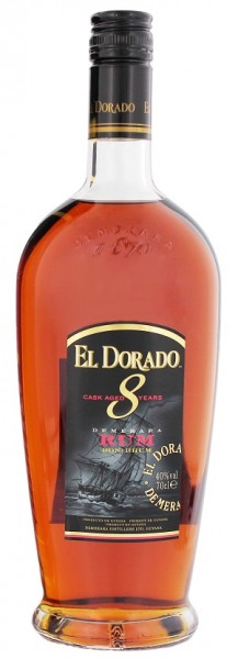 El Dorado 8YO Rum 0,7 Liter 40%