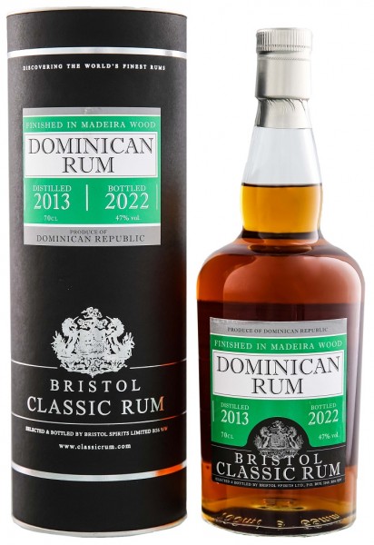 Bristol Dominican Rum Madeira Finish 2013-2022 0,7 Liter 47%