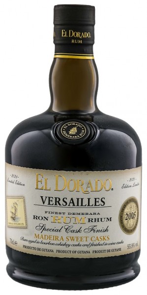 El Dorado Versailles 2005-2021 Madeira Sweet Casks Finish 0,7 Liter 55,9%