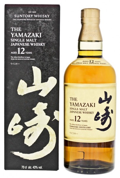 Yamazaki 12YO Single Malt Whisky 0,7 Liter 43%