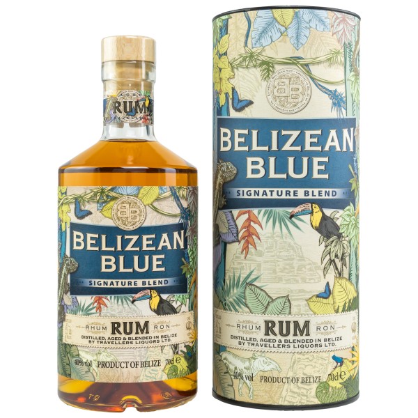 Belizean Blue Signature Blend Rum 0,7 Liter 40%