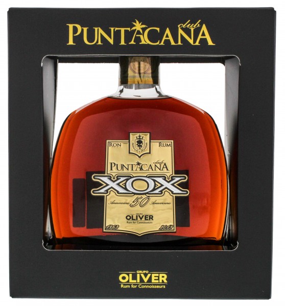 PuntaCana Club XOX 50 Aniversario Rum 0,7 Liter 40%