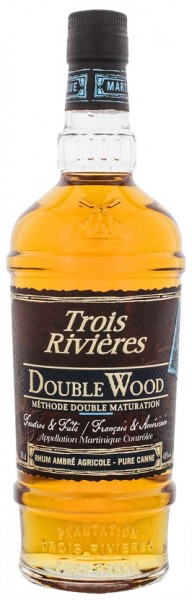 Trois Rivieres Double Wood Ambre Agricole Rhum 0,7 Liter 43% 