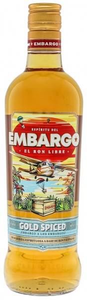 Embargo Gold Spiced 0,7 Liter 35%