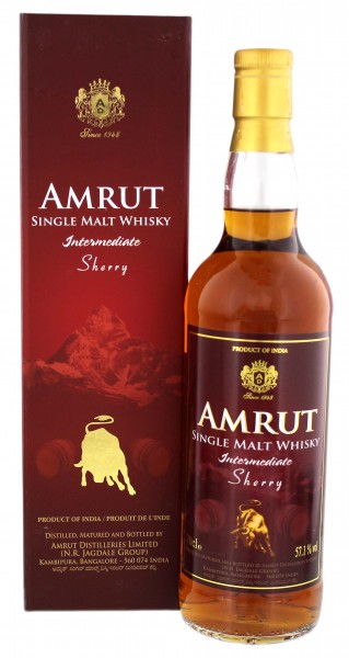 Amrut Malt Whisky Sherry Matured 57,1% 0,7L
