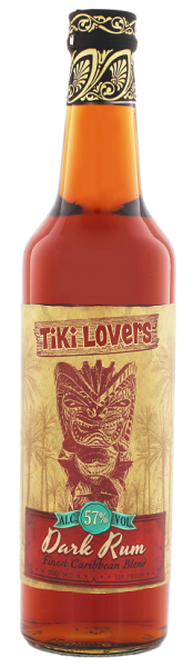 Tiki Lovers Dark Rum 0,7 Liter