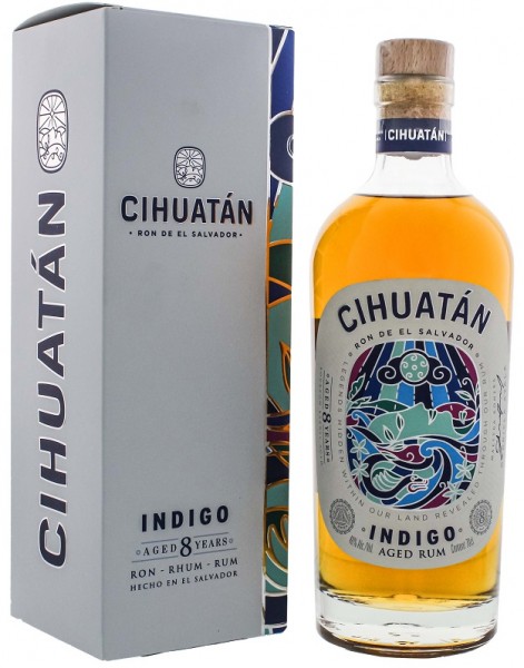Ron de El Salvador Cihuatan 8YO Indigo Aged Rum 0,7 Liter 40%