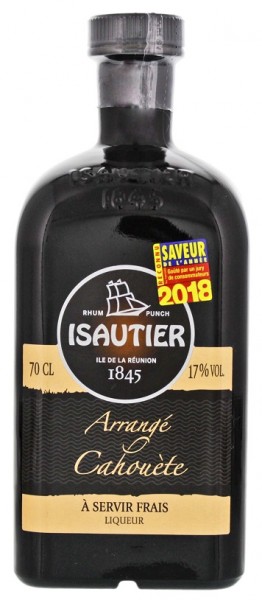 Isautier Arrangé Cahouete (Erdnuss) 0,7 Liter 17%