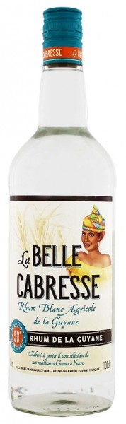 La Belle Cabresse White Agricole Rum 1 Liter 50%