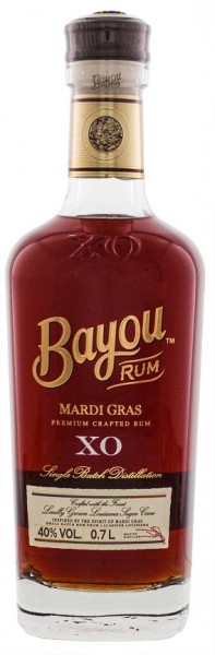 Bayou XO Mardi Gras Rum 0,7 Liter 40%