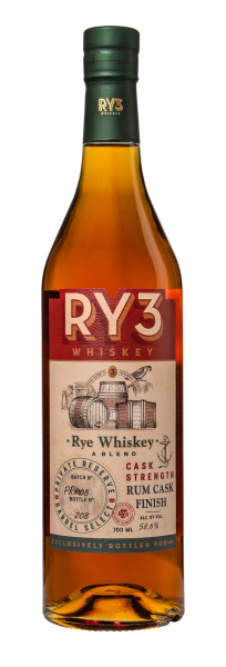 Ry3 Whiskey Rum Cask Finish 0,7 Liter 58,6%