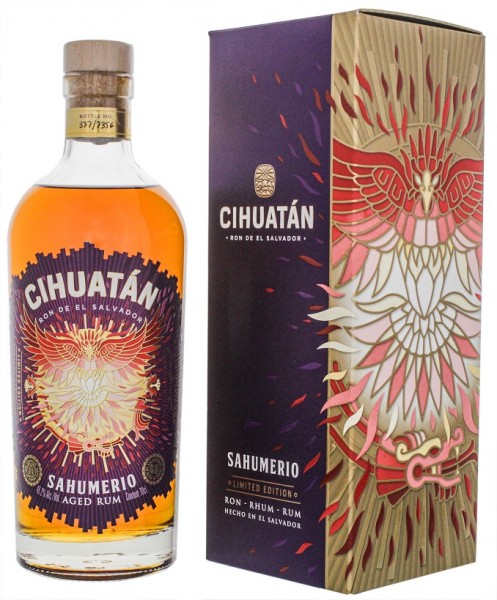Ron de El Salvador Cihuatan Sahumerio Rum 0,7 Liter 45,2%