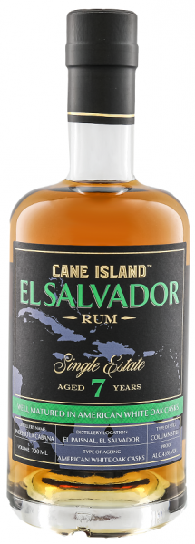 Cane Island El Salvador 7YO Single Island Rum 0,7 Liter 43%