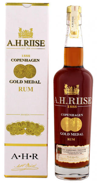 A.H. Riise 1888 Copenhagen Gold Medal Rum 0,7 Liter 40%