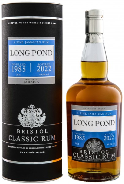 Bristol Jamaica Long Pond 1985/2022 Rum 0,7 Liter 49,5%