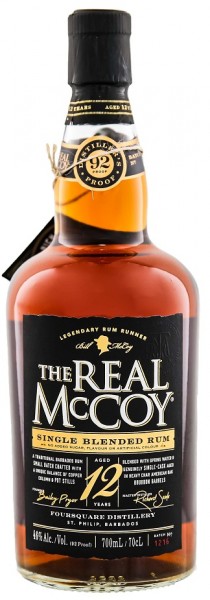 The Real McCoy 12YO Rum 0,7 Liter 46%