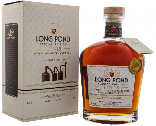 Long Pond ITP 15YO Single Mark Rum Special Edition 0,7 Liter 45,7%