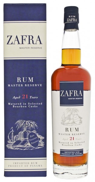 Zafra 21YO Master Reserve Rum 0,7 Liter 40%