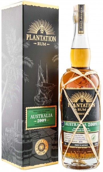 Plantation Australia 2009/ 2022 Sherry Palo Cortado Cask Finish Rum 0,7 Liter 45,3%