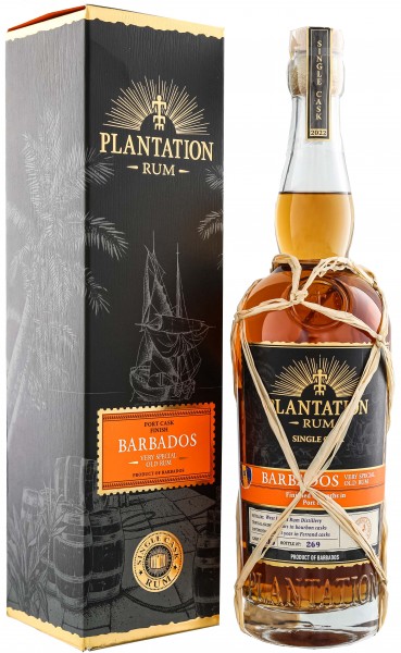 Plantation Barbados VSOR 2022 Porto Cask Finish Rum 0,7 Liter 44,8%
