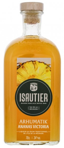 Isautier Arhumatik Ananas Victoria Likör 0,7 Liter 24%