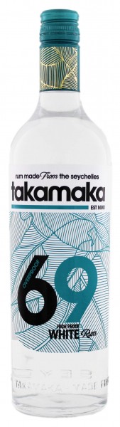 Takamaka White Overproof 0,7 Liter 69%